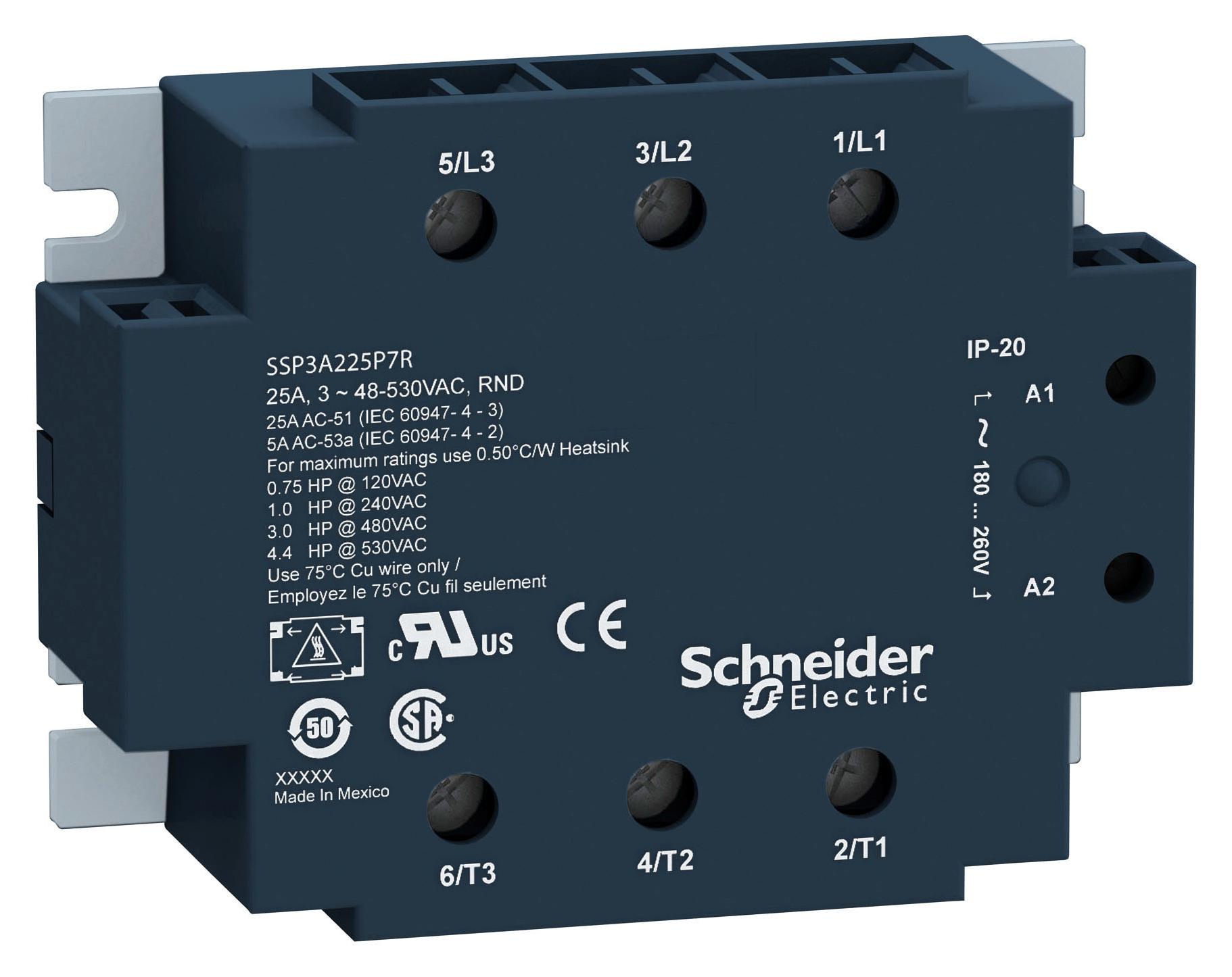 SCHNEIDER ELECTRIC SSP3A225BDR Relés De Estado Sólido