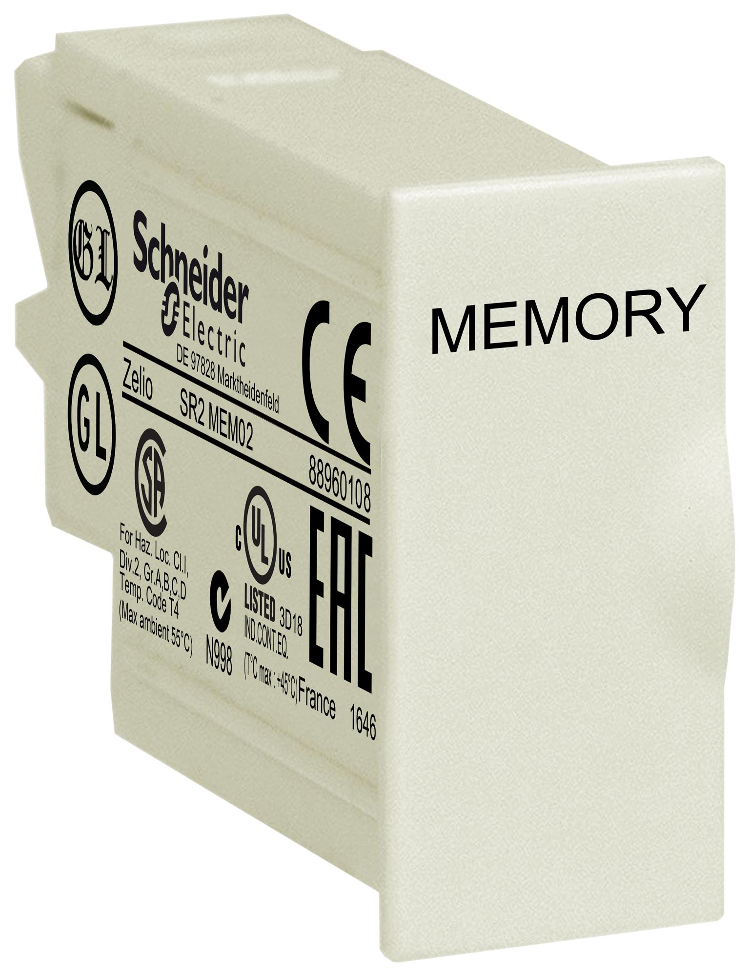 SCHNEIDER ELECTRIC SR2MEM02 Accesorios Para Controladores