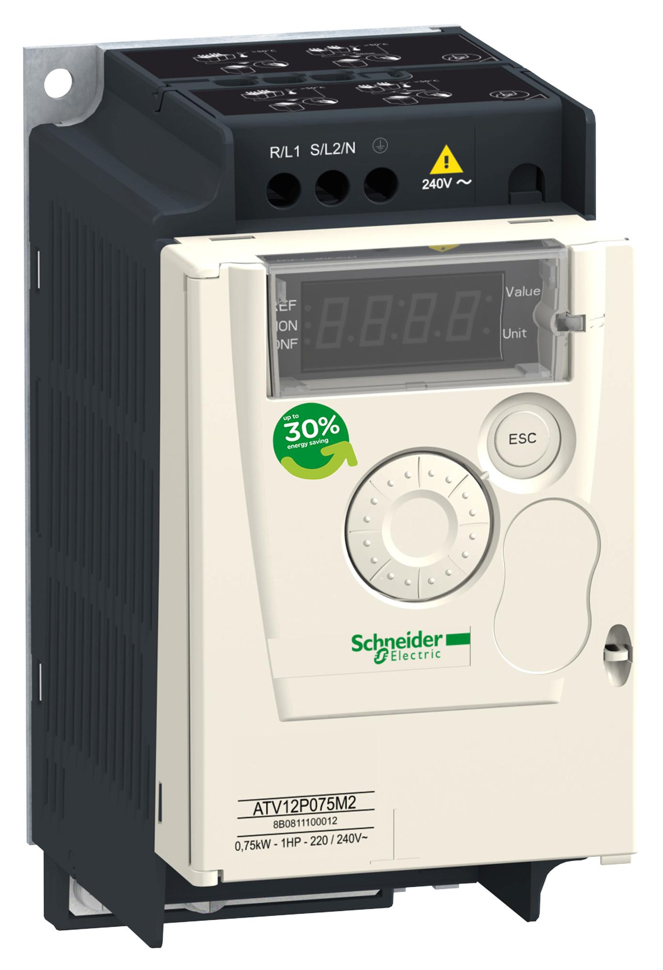 SCHNEIDER ELECTRIC ATV12P075M2 Controladores De Motor AC