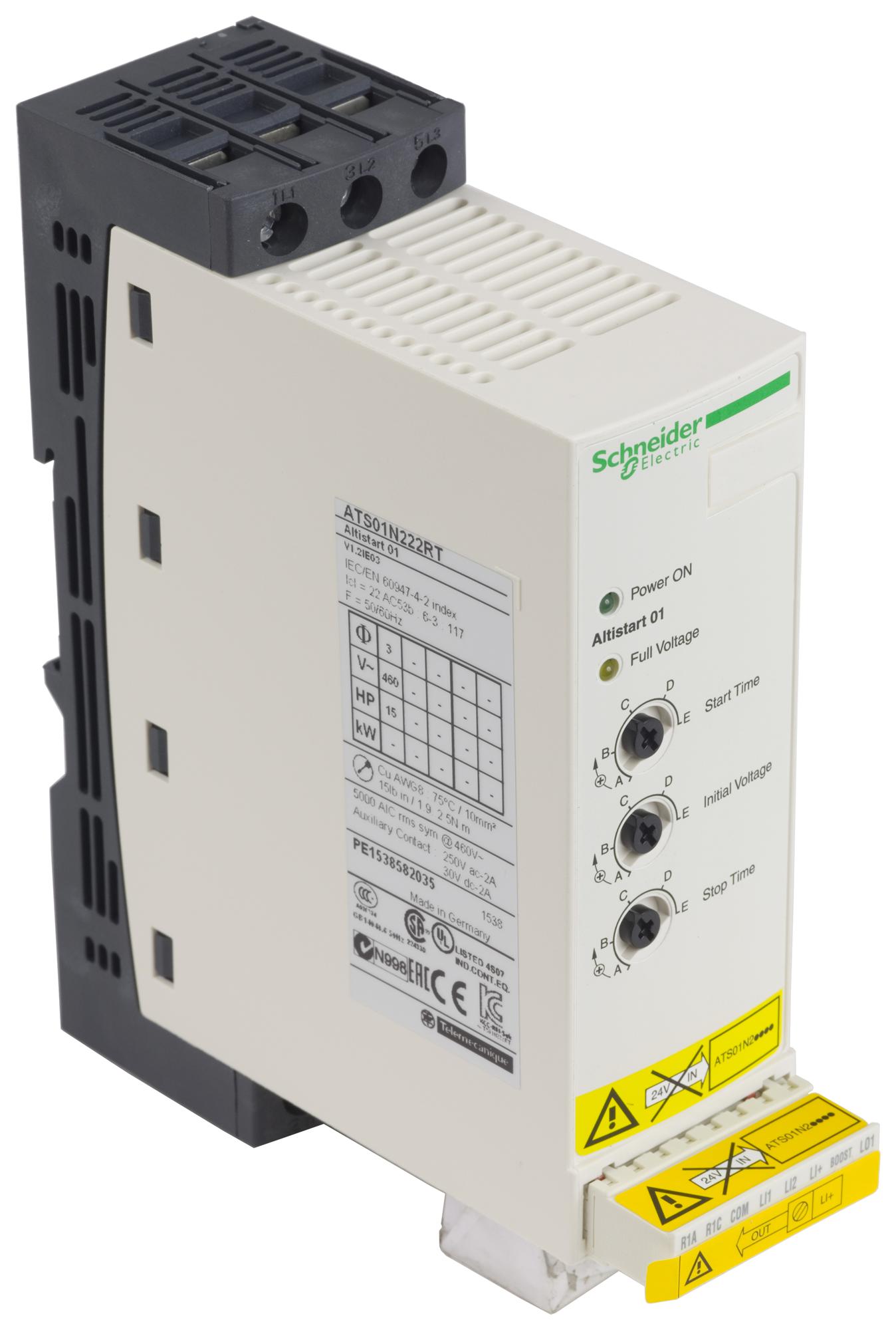 SCHNEIDER ELECTRIC ATS01N222RT Arrancadores De Motor