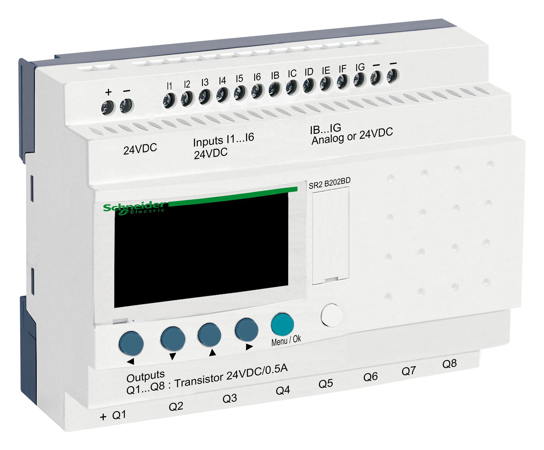 SCHNEIDER ELECTRIC SR2B202BD Controladores De Procesos