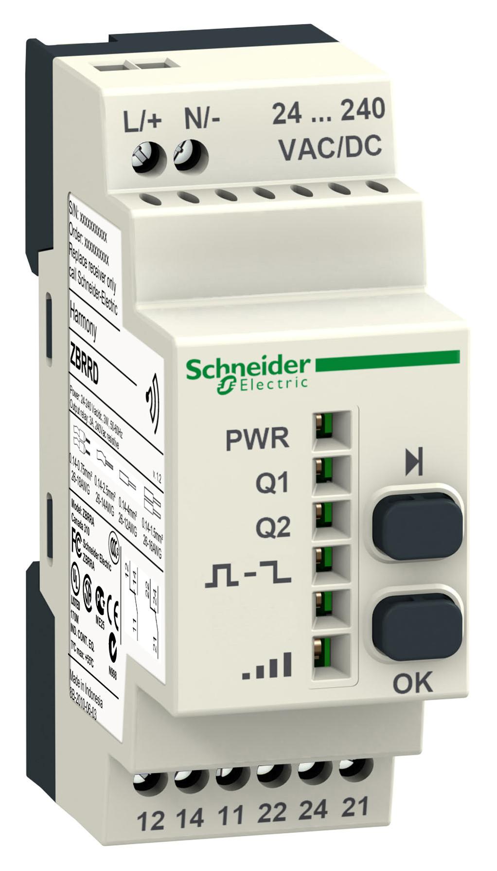 SCHNEIDER ELECTRIC ZBRRD Controladores Inalámbricos