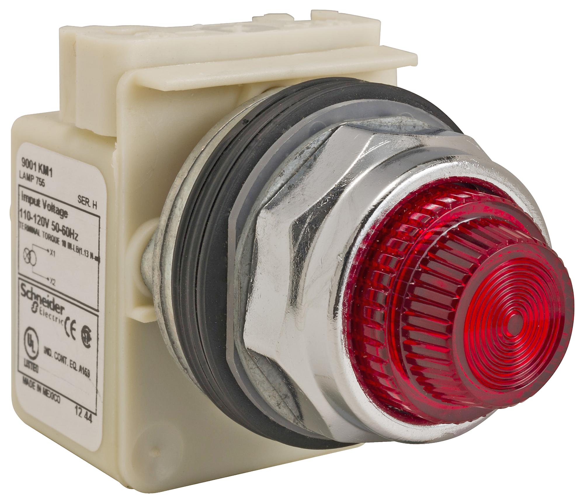 SCHNEIDER ELECTRIC 9001KP1R31 Indicadores Incandescentes