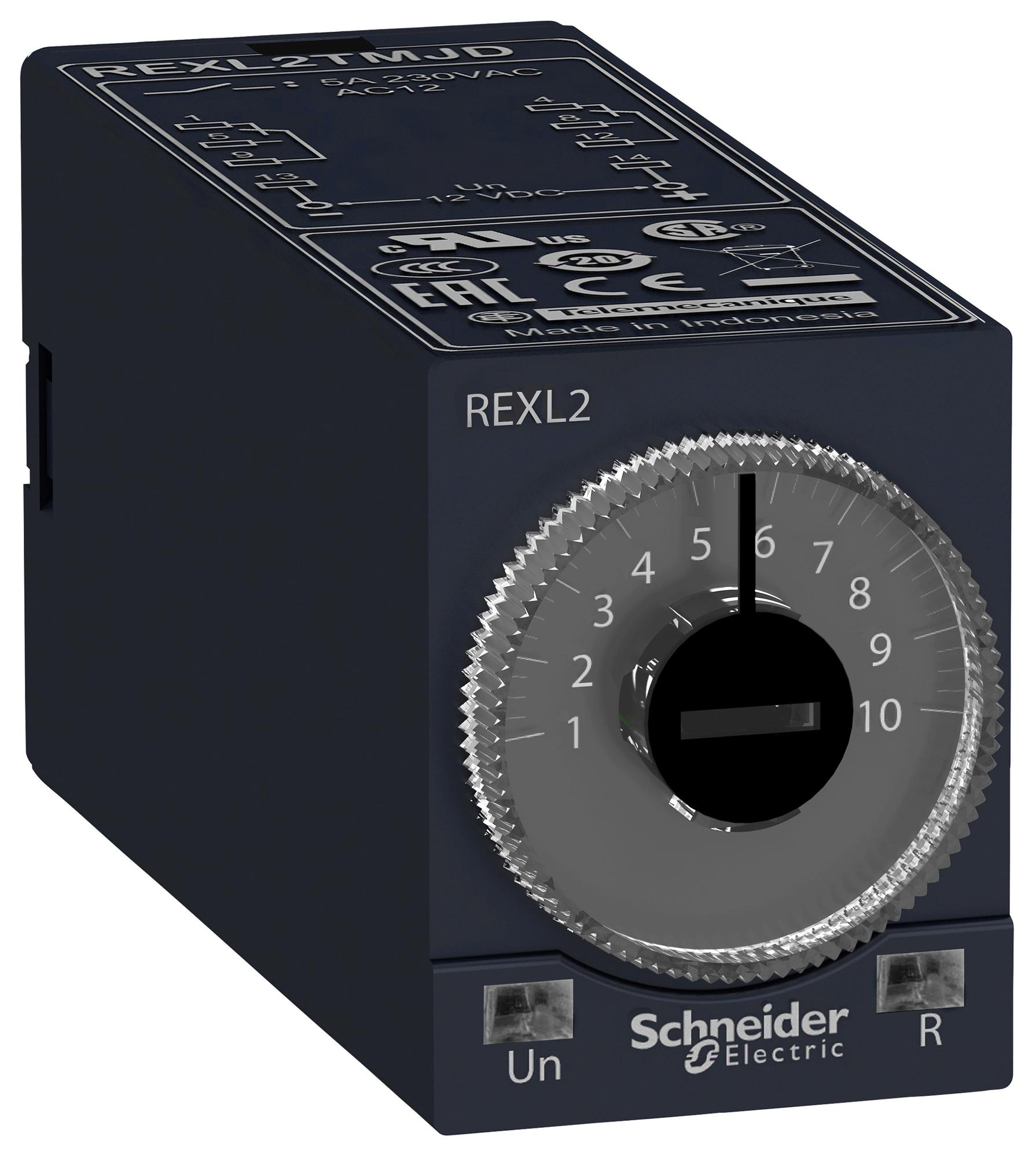 SCHNEIDER ELECTRIC REXL2TMB7 Relés Electromecánicos De Retardo De Tiempo