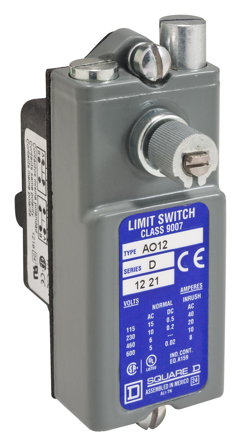 SCHNEIDER ELECTRIC 9007AO12 Interruptores De Límite