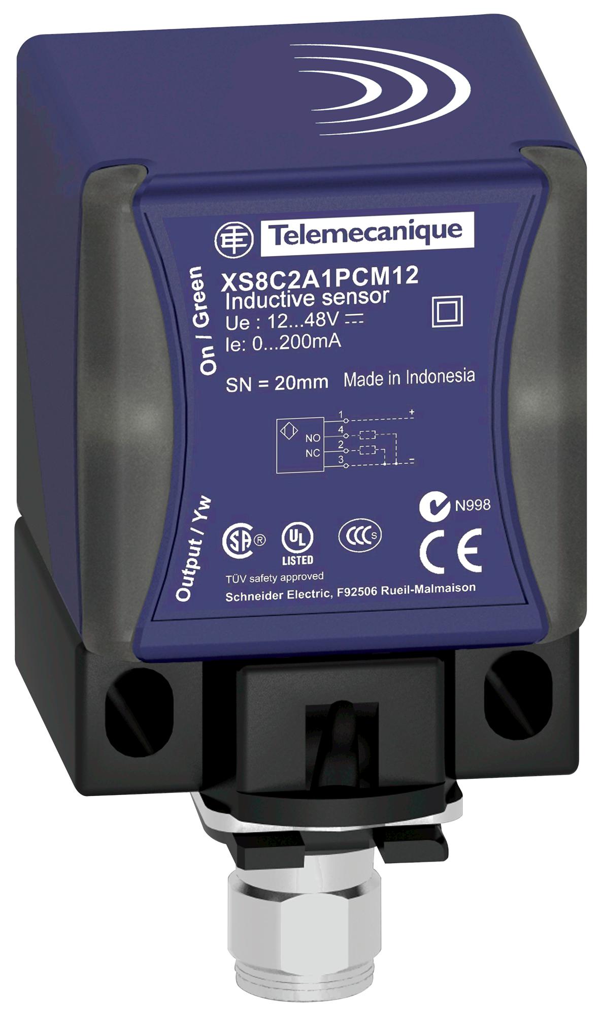 TELEMECANIQUE SENSORS XS8C2A4DAM12 Sensores De Proximidad Inductivos