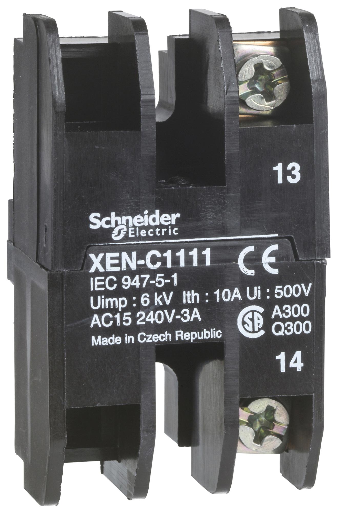 SCHNEIDER ELECTRIC XENC1121 Bloques De Contactos Para Interruptores