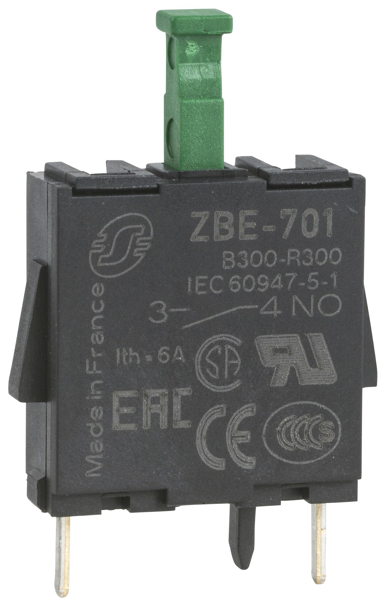 SCHNEIDER ELECTRIC ZBE701 Bloques De Contactos Para Interruptores