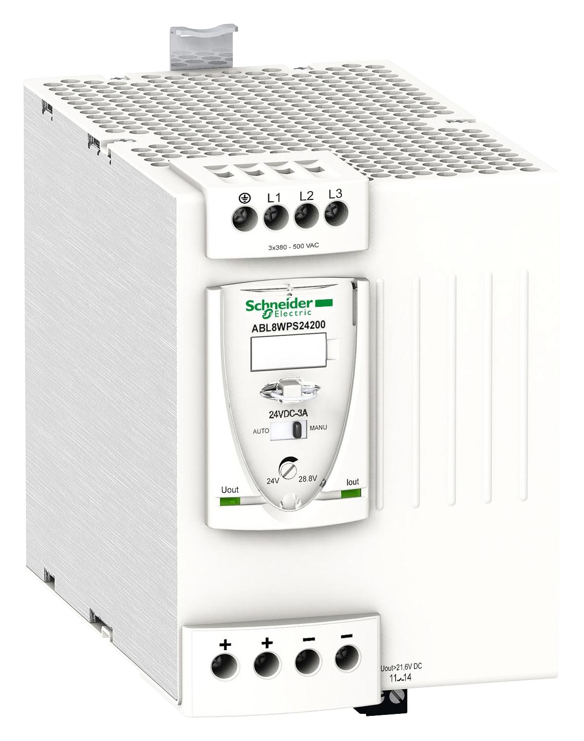 SCHNEIDER ELECTRIC ABL8WPS24200 Convertidores De Montaje En Carril DIN (AC / DC)