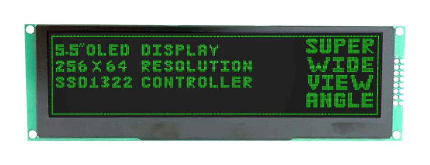 MIDAS DISPLAYS MDOB256064CX-GM Pantallas OLED Gráficas