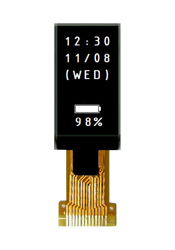 MIDAS DISPLAYS MDOT064128AY-WM Pantallas OLED Gráficas