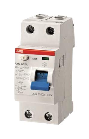 ABB 2CSF202199R1630 Disyuntores RCBO, RCD, GFCI, AFDD