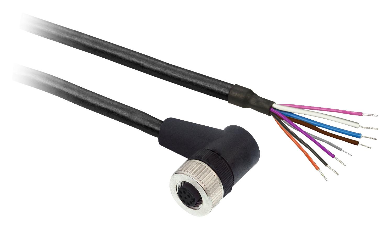 TELEMECANIQUE SENSORS XZCP53P12L2 Conjuntos De Cables Para Sensores