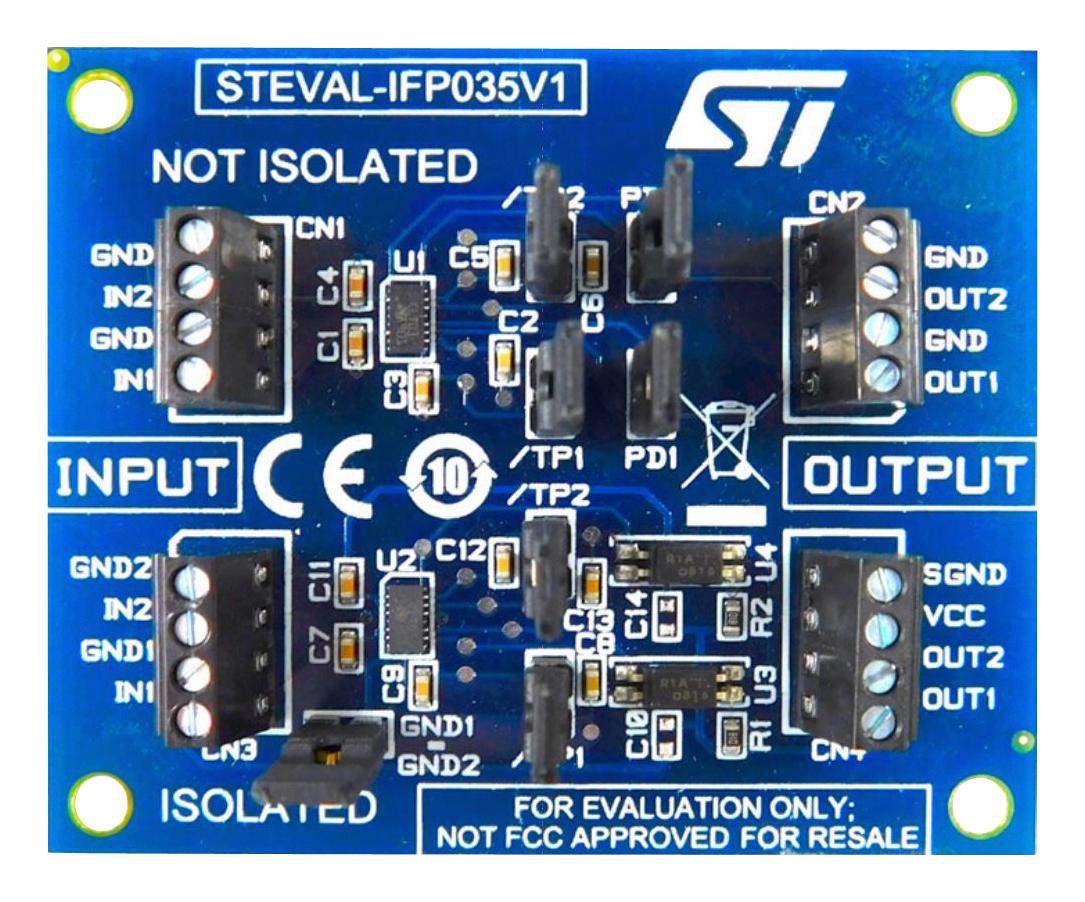 STMICROELECTRONICS STEVAL-IFP035V1 Kits De Desarrollo Para Aplicaciones Especiales