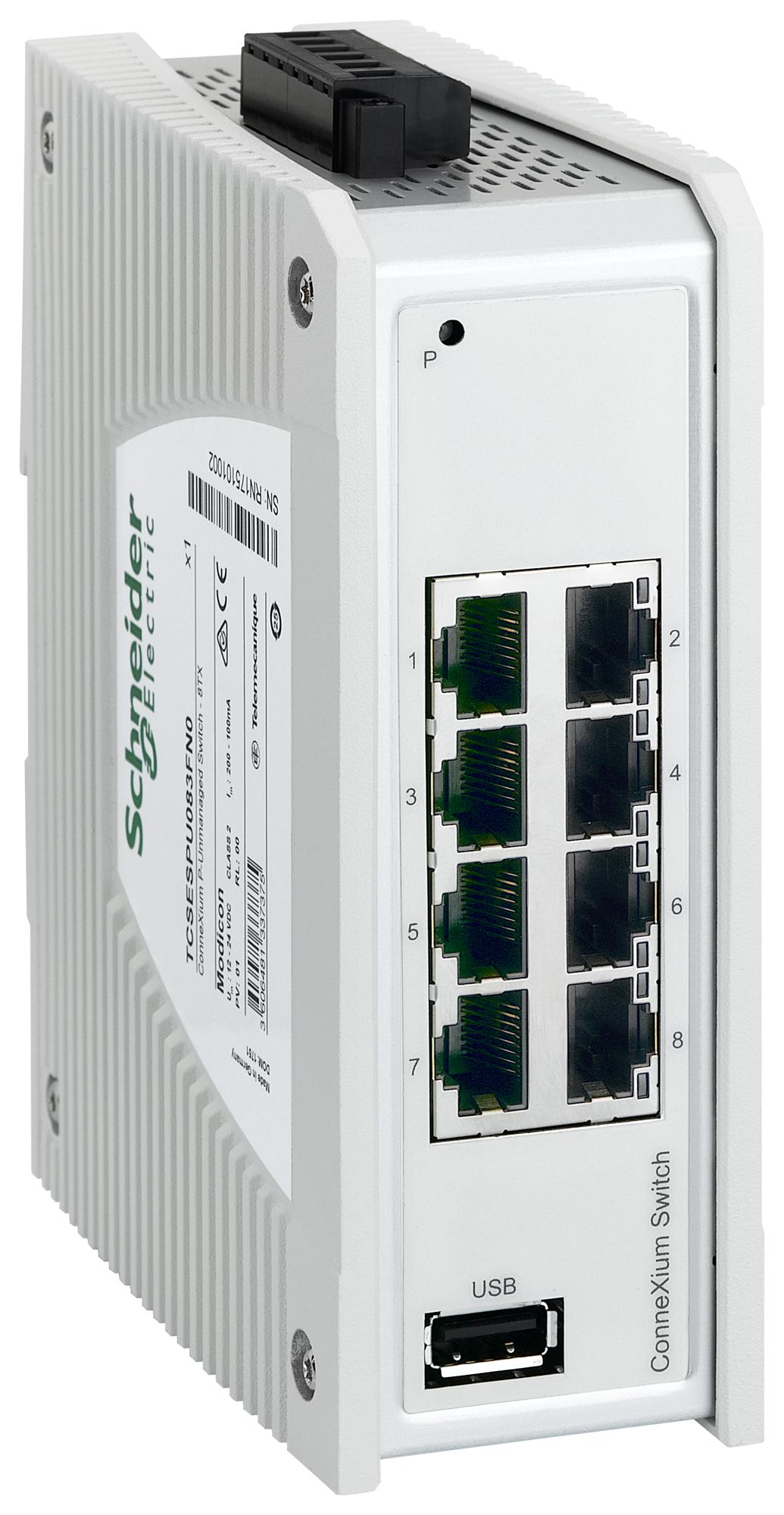 SCHNEIDER ELECTRIC TCSESPU083FN0 Interruptores / Módulos Ethernet