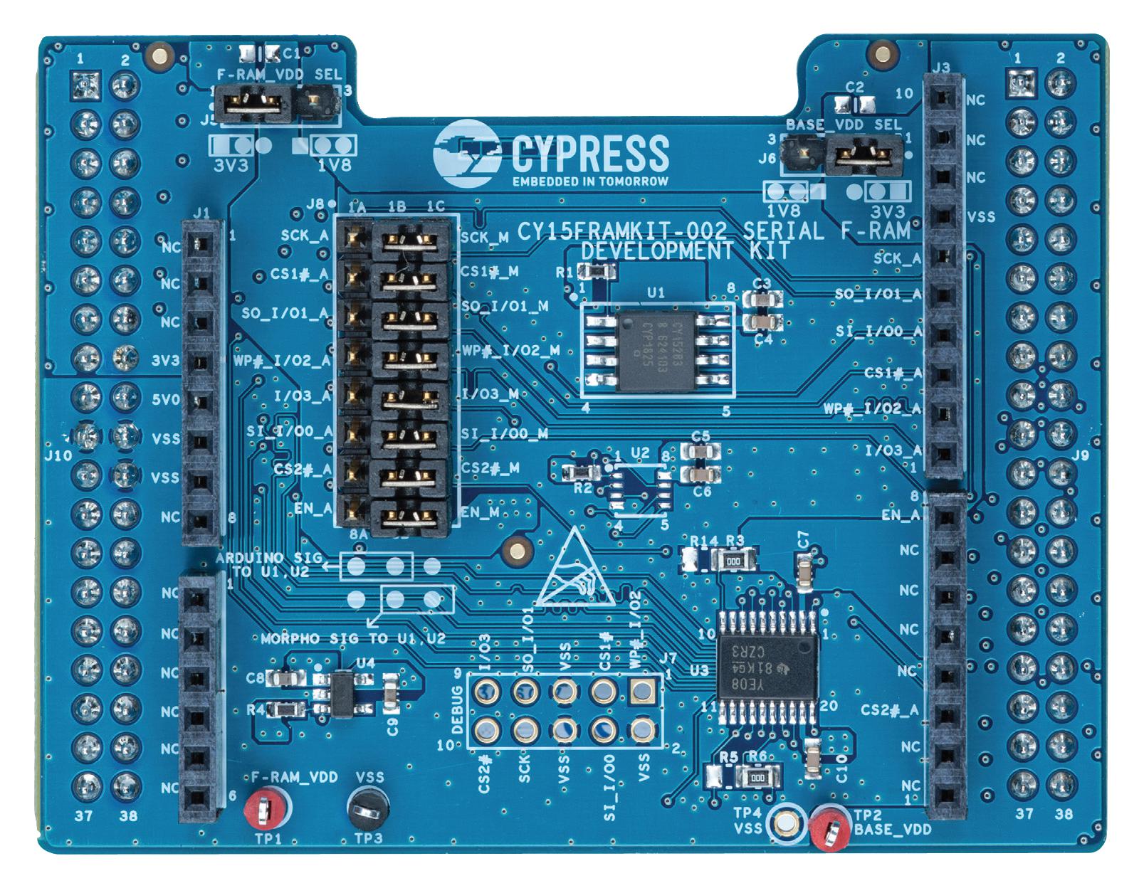 INFINEON CY15FRAMKIT-002 Kits De Desarrollo Para Aplicaciones Especiales