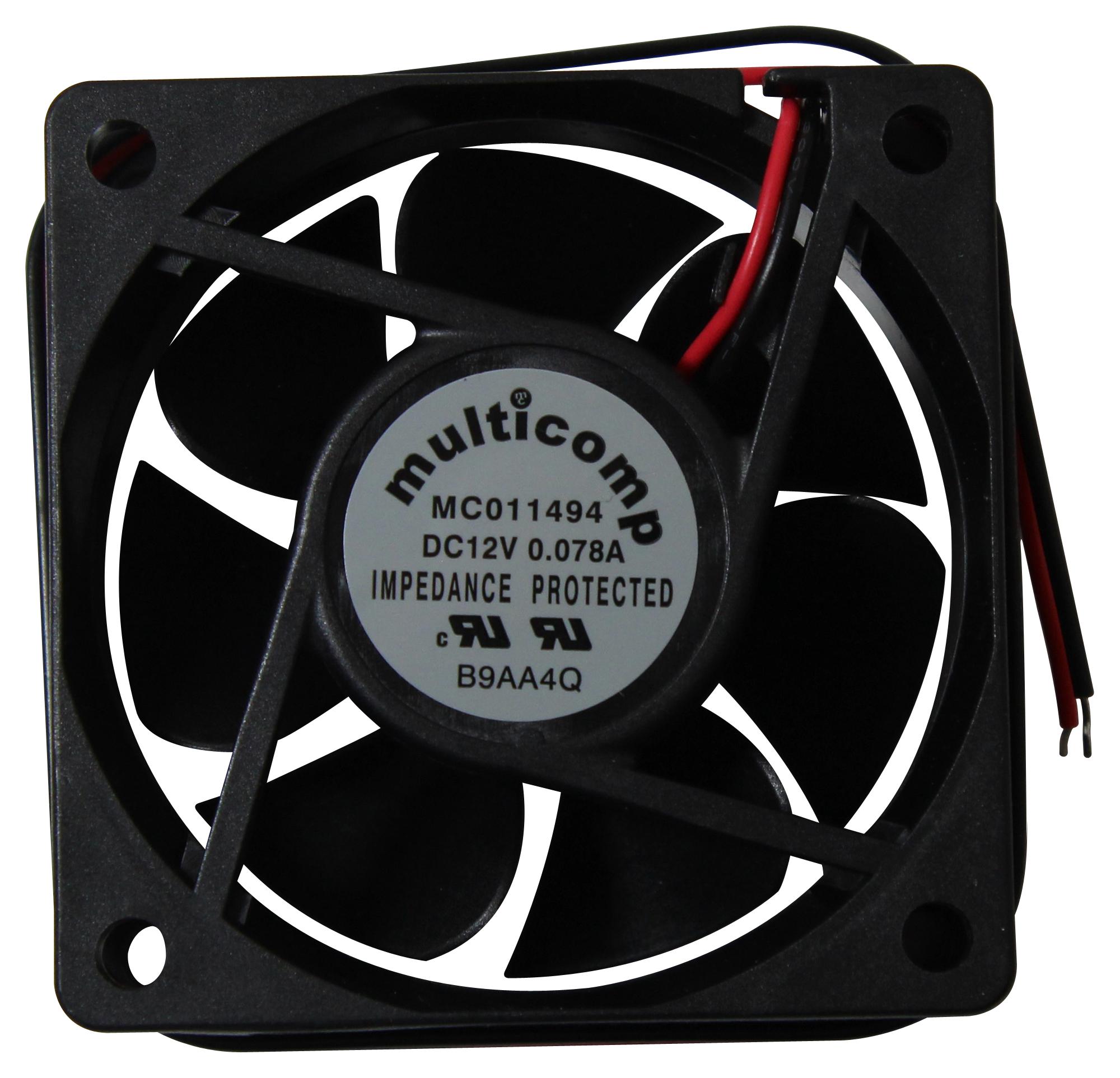 MULTICOMP MC011494 Ventiladores Axiales DC