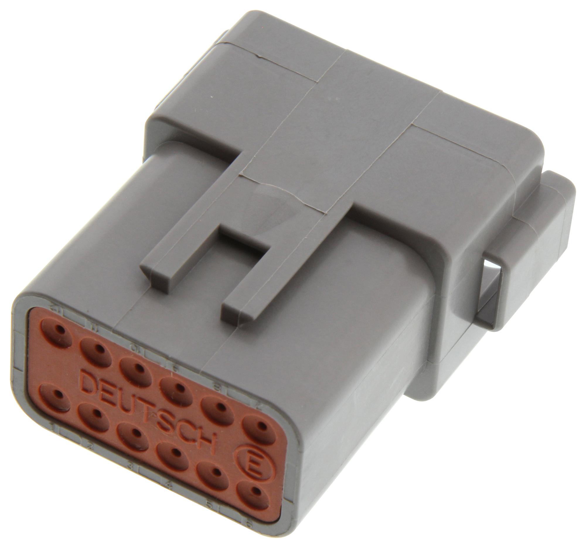 DEUTSCH - TE CONNECTIVITY DT04-12PA-C015 Carcasas Para Conectores De Automoción