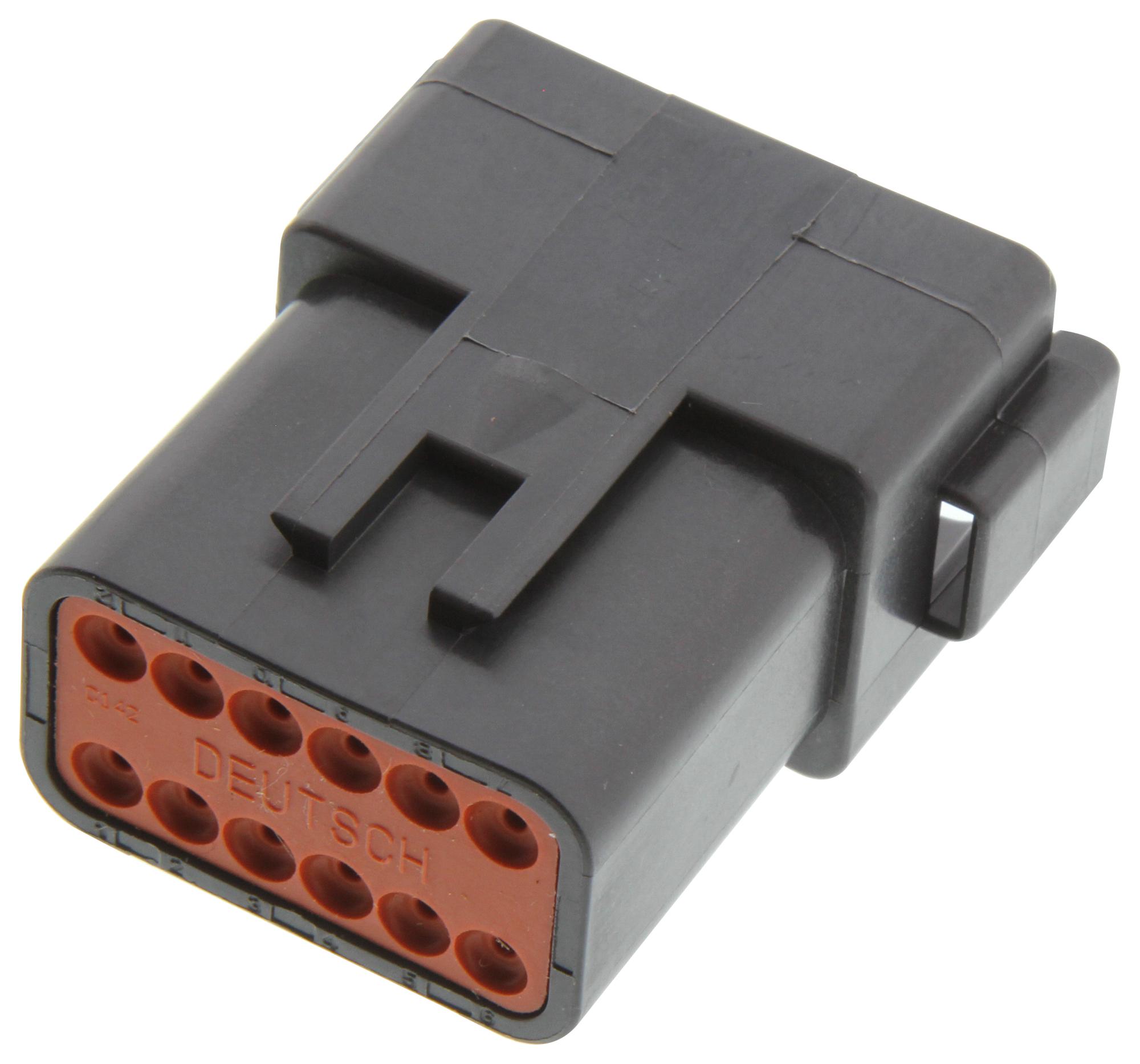 DEUTSCH - TE CONNECTIVITY DT04-12PB Carcasas Para Conectores De Automoción