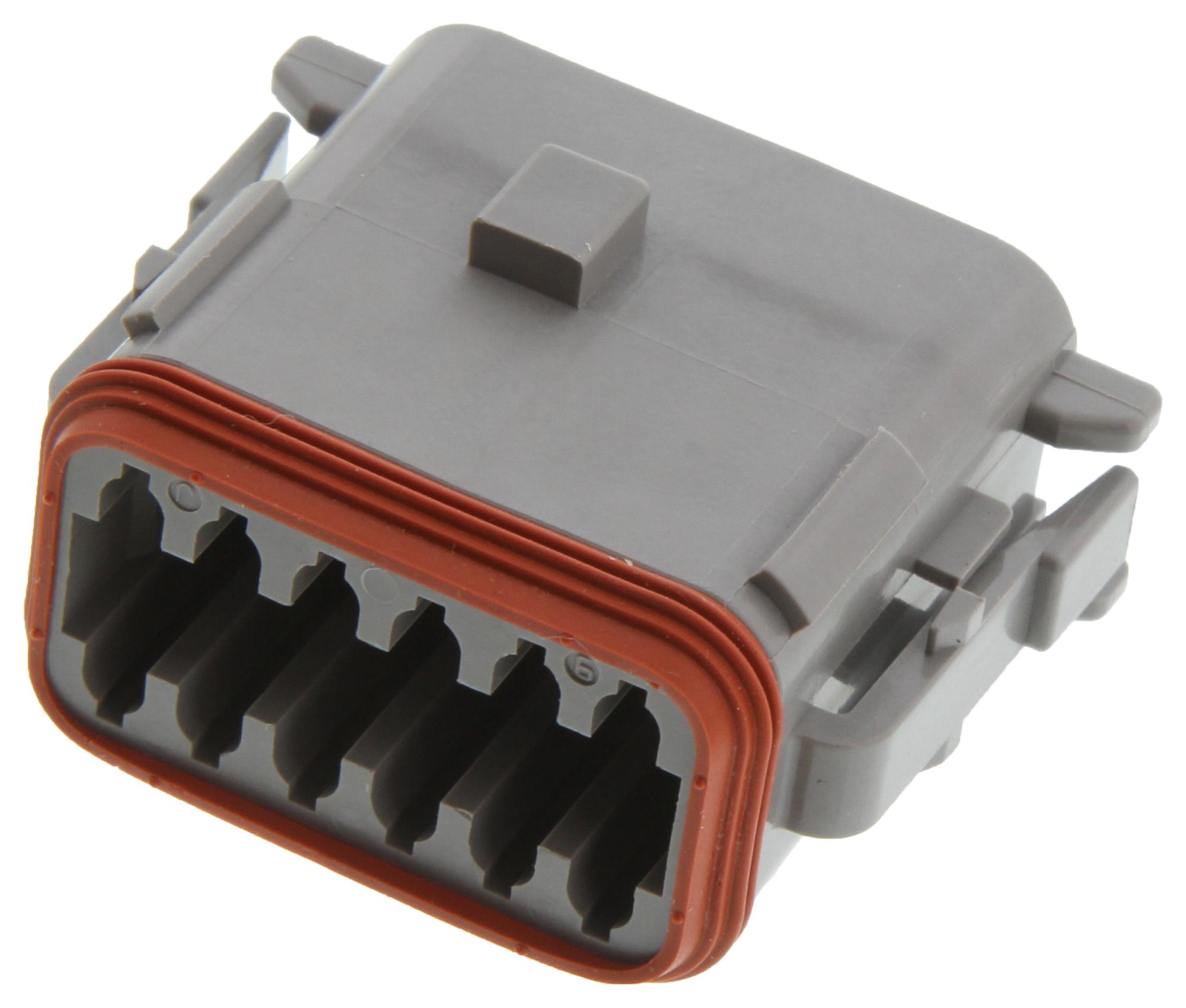 DEUTSCH - TE CONNECTIVITY DT06-12SA-P012 Carcasas Para Conectores De Automoción