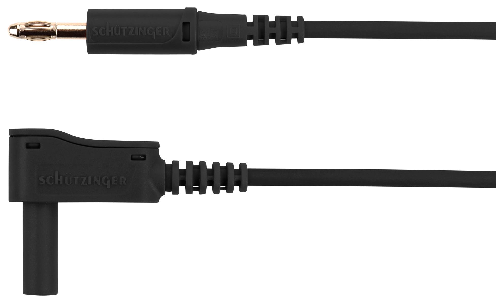 SCHUTZINGER AL 7622 NI / 2.5 / 200 / SW Cables De Prueba Banana