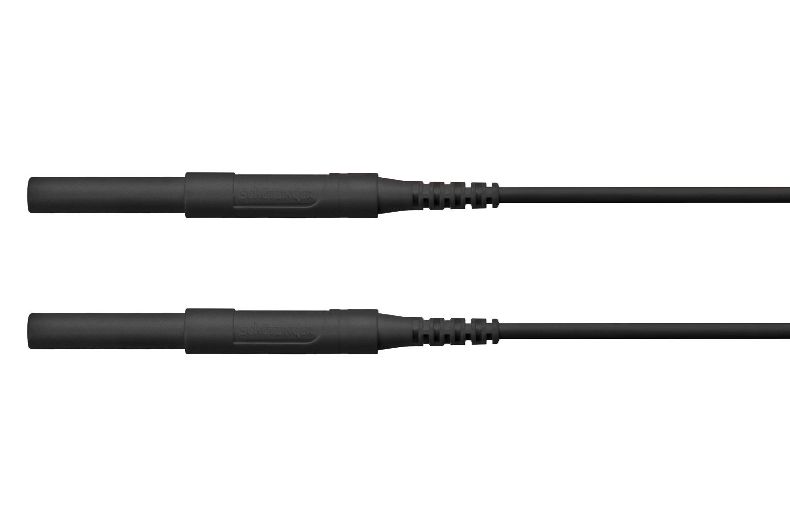 SCHUTZINGER HSPL 8568 / AWG16 / 200 / SW Cables De Prueba Banana