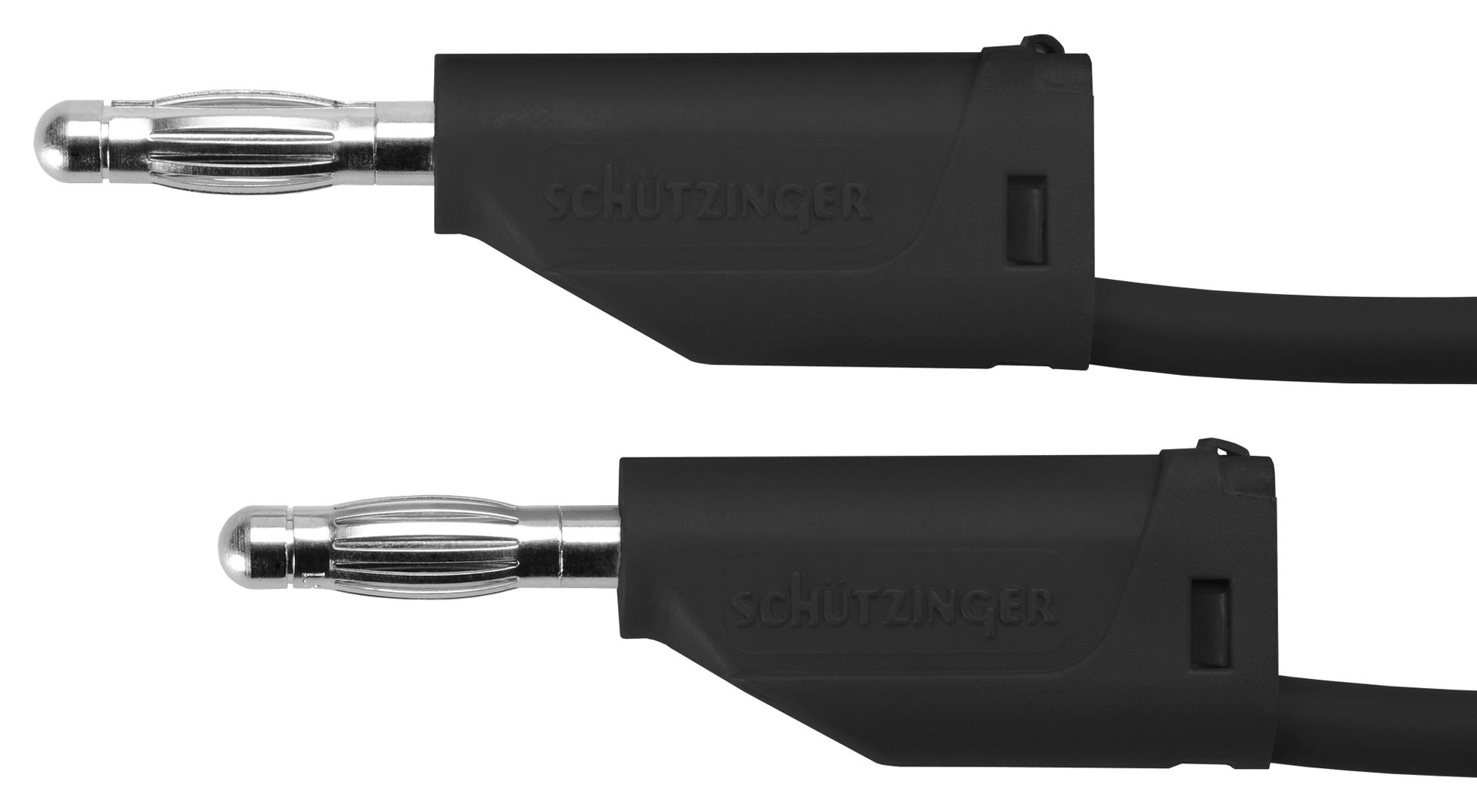 SCHUTZINGER MFK 15 / 1 / 50 / SW Cables De Prueba Banana