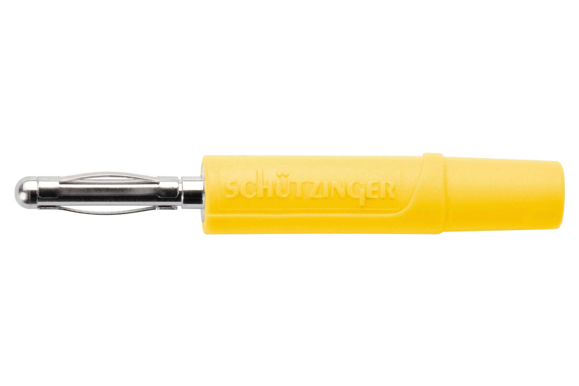 SCHUTZINGER FK 02 L NI / GE Conectores De Tipo Banana