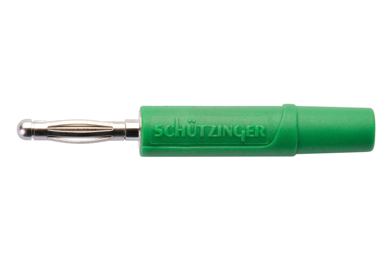 SCHUTZINGER FK 02 L NI / GN Conectores De Tipo Banana