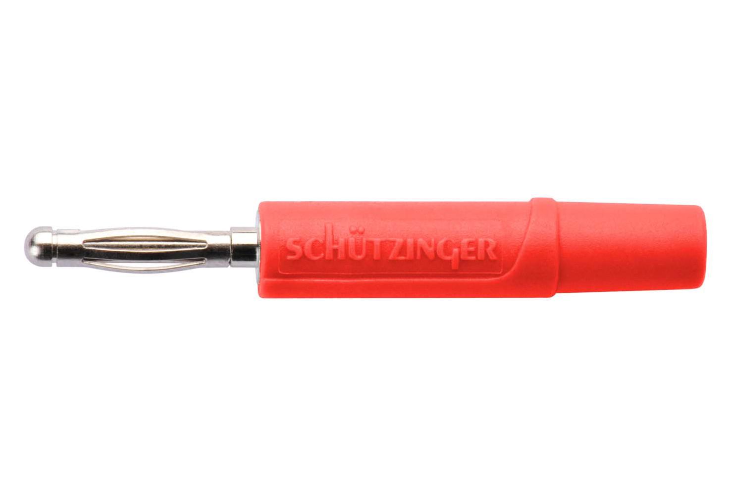 SCHUTZINGER FK 02 L NI / RT Conectores De Tipo Banana