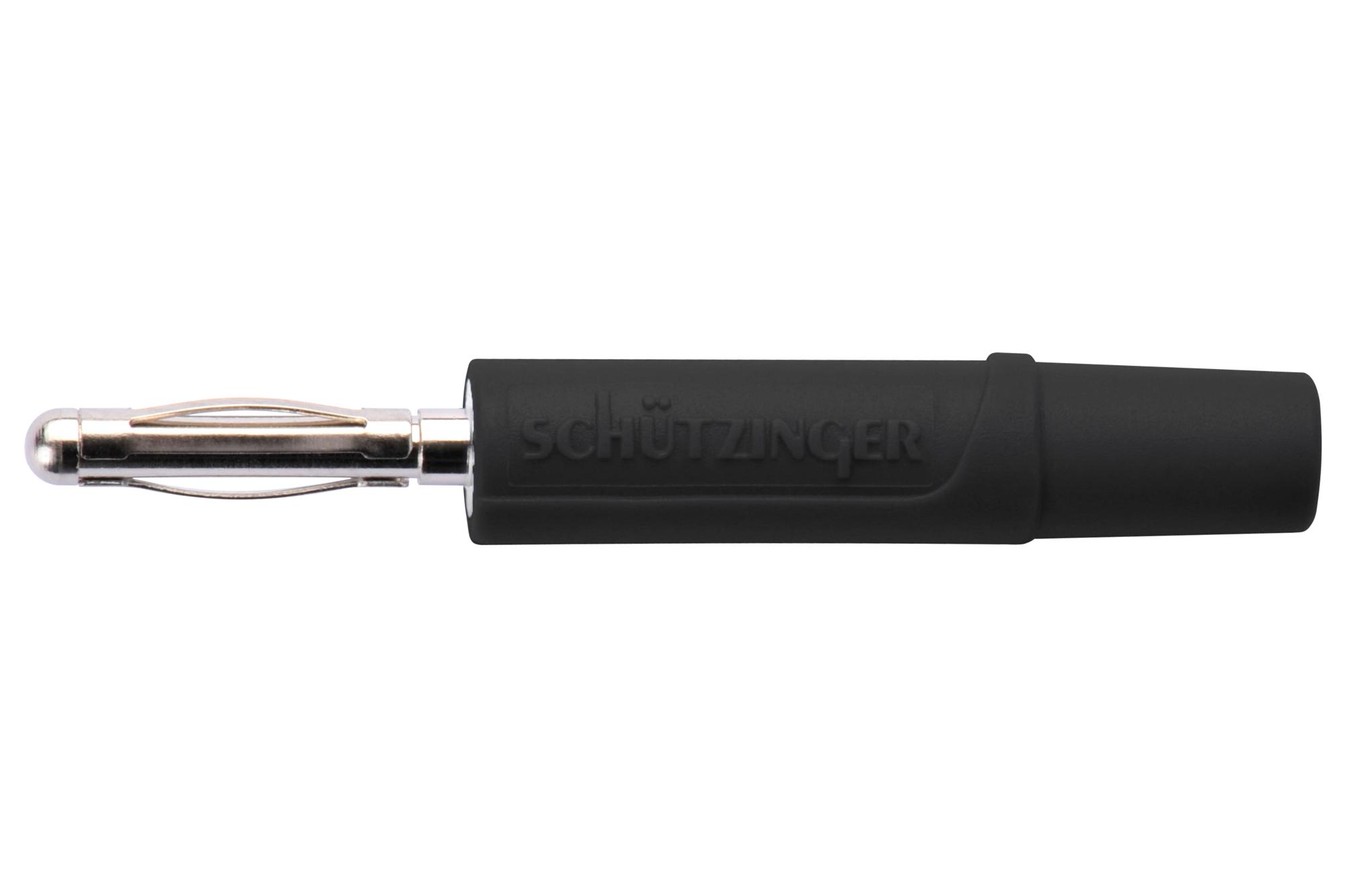 SCHUTZINGER FK 02 L NI / SW Conectores De Tipo Banana