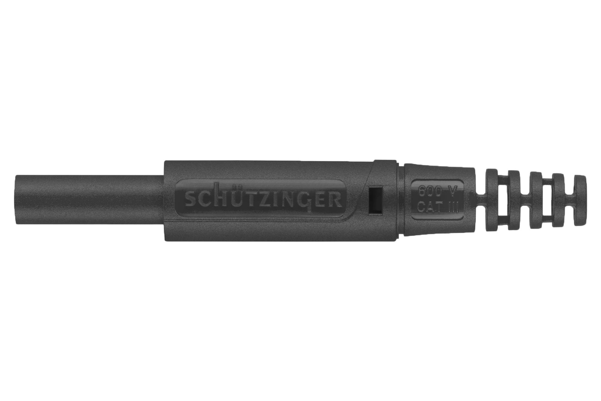 SCHUTZINGER SFK 7997 C NI / OK / 0.5 / SW Conectores De Tipo Banana