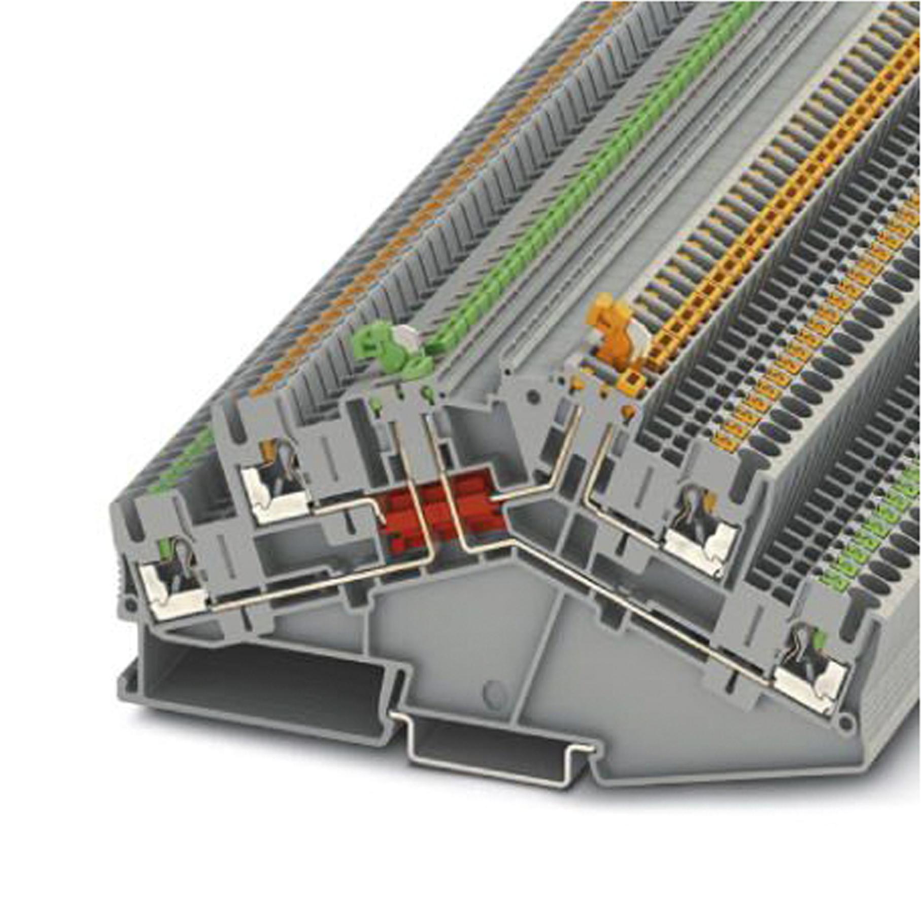 PHOENIX CONTACT 3210400 Bloques De Terminales Para Montaje En Carril DIN