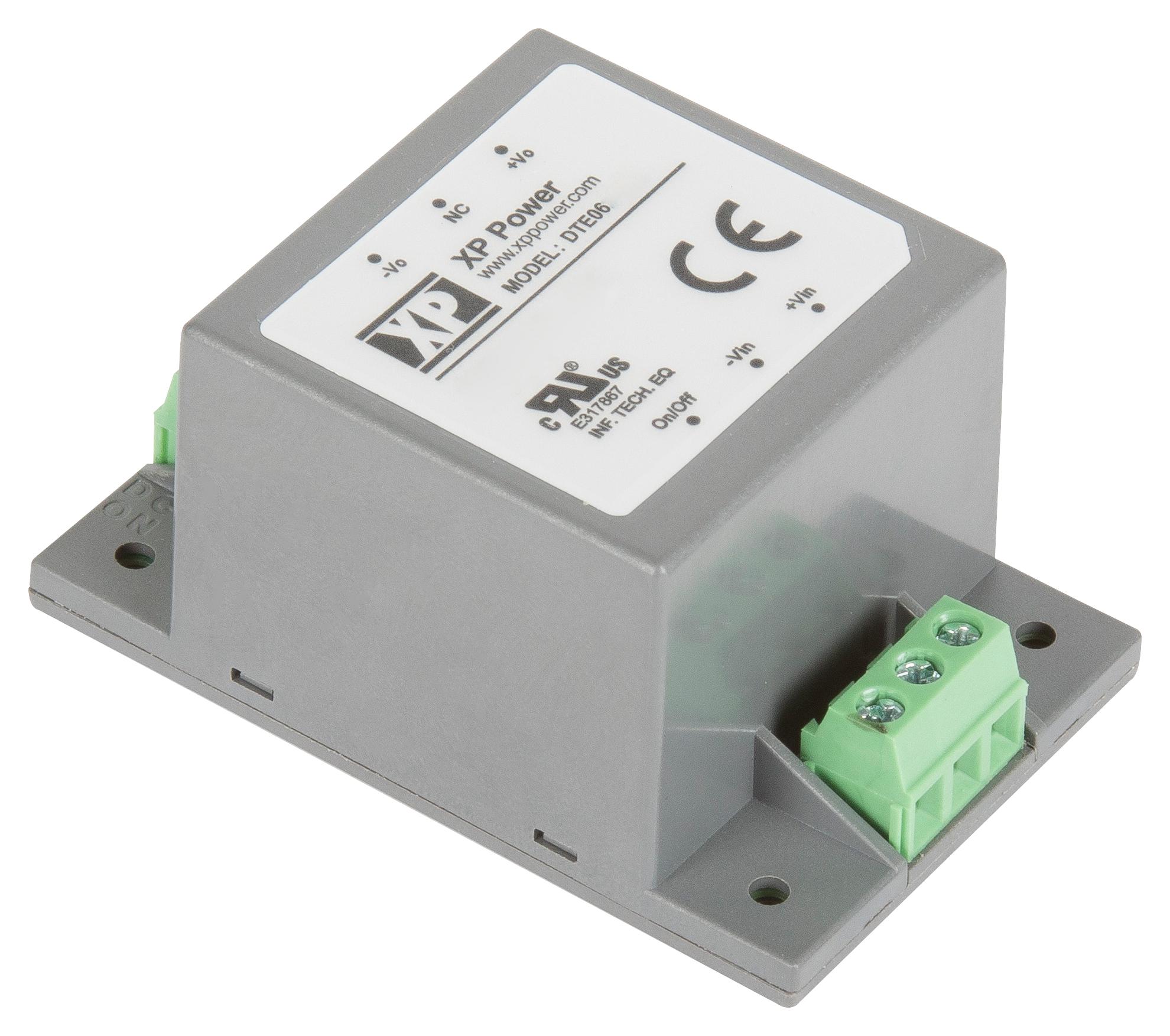 XP POWER DTE0648S5V1 Convertidores DC / DC Aislados De Montaje En Chasis