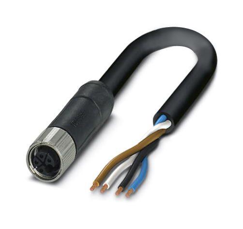 PHOENIX CONTACT SAC-4P- 5,0-PUR/M12FSL Conjuntos De Cables Para Sensores