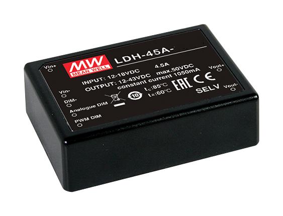 MEAN WELL LDH-45A-700W Fuentes De Alimentación Para LED DC / DC