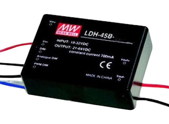 MEAN WELL LDH-45B-500DA Fuentes De Alimentación Para LED DC / DC