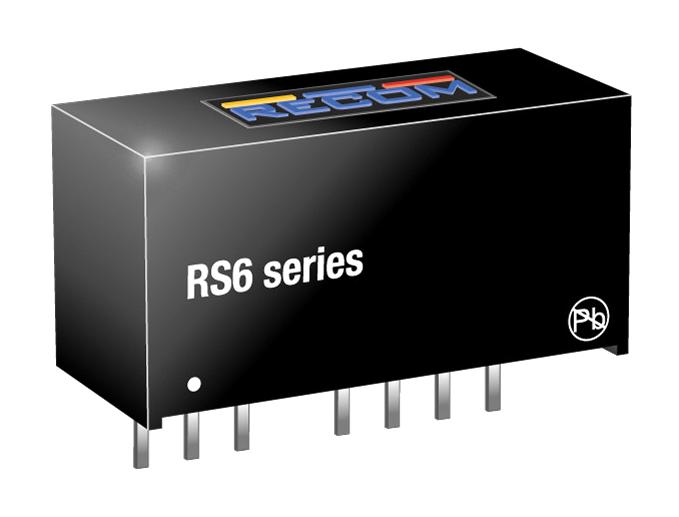 RECOM POWER RS6-0515D Convertidores DC / DC Aislados De Montaje Pasante