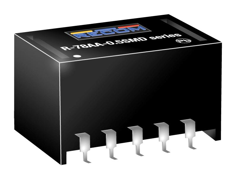 RECOM POWER R-78AA3.3-0.5SMD-R Convertidores No Aislados De Salida Fija Para Montaje En Placa (DC / DC)