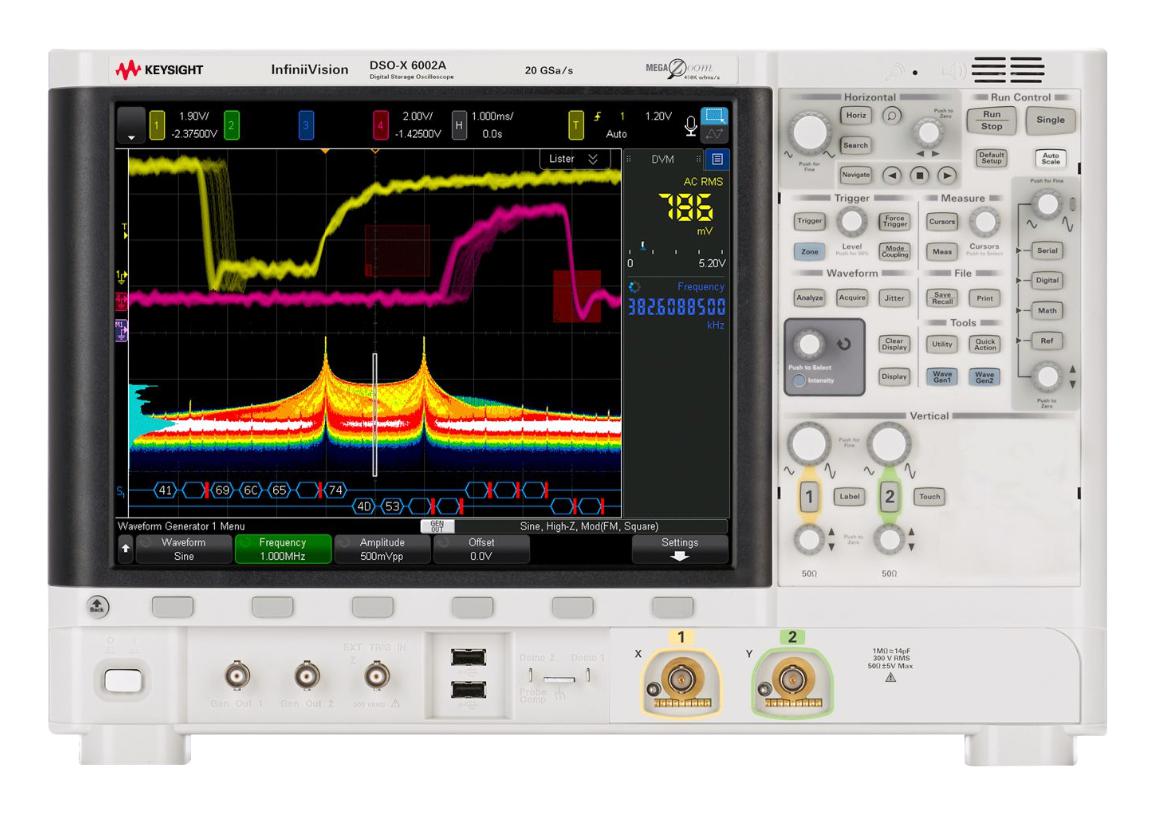 KEYSIGHT TECHNOLOGIES DSOX6002A Osciloscopios De Señal Digital / Fósforo Digital (DSO/DPO)