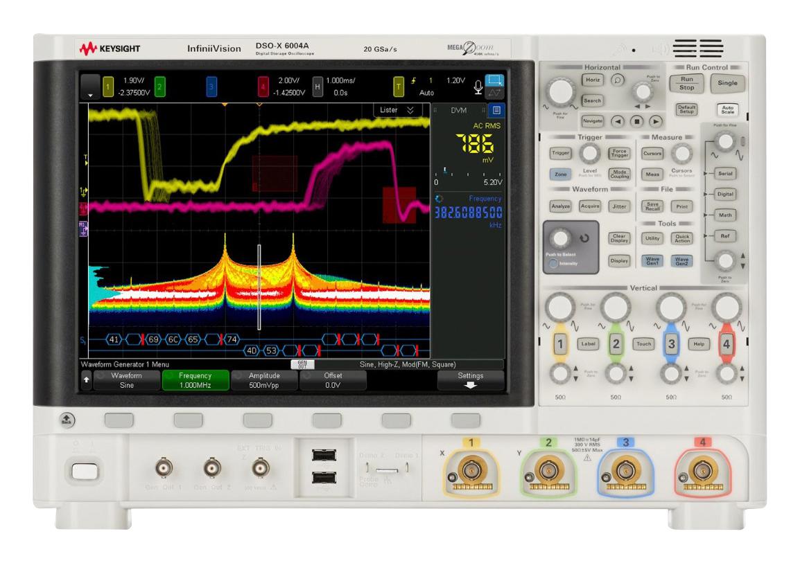 KEYSIGHT TECHNOLOGIES DSOX6004A Osciloscopios De Señal Digital / Fósforo Digital (DSO/DPO)