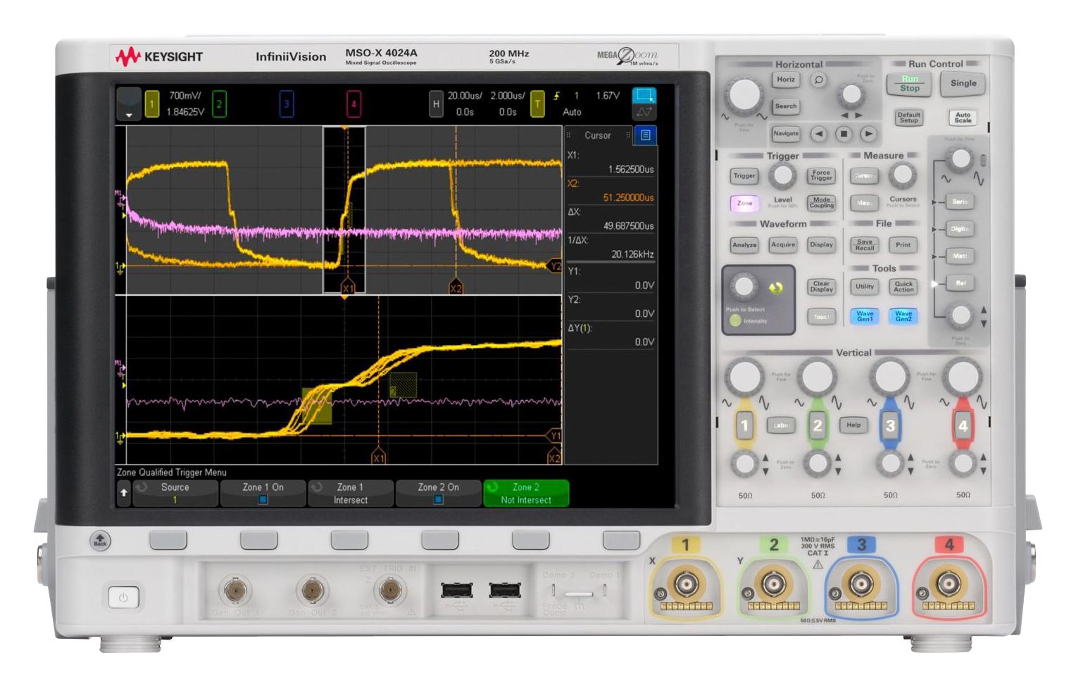 KEYSIGHT TECHNOLOGIES MSOX4024A Osciloscopios De Señal Mixta / Dominio Mixto (MSO/MDO)