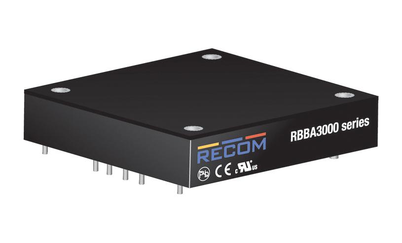 RECOM POWER RBBA3000-50 Convertidores No Aislados De Salida Ajustable Para Montaje En Placa (DC / DC)