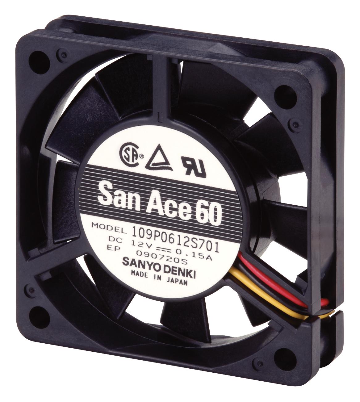 SANYO DENKI 109P0624H701 Ventiladores Axiales DC