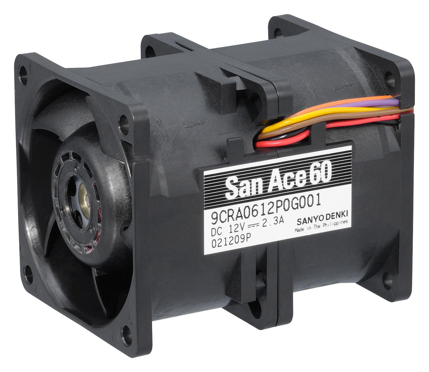 SANYO DENKI 9CRA0612P0G001 Ventiladores Axiales DC