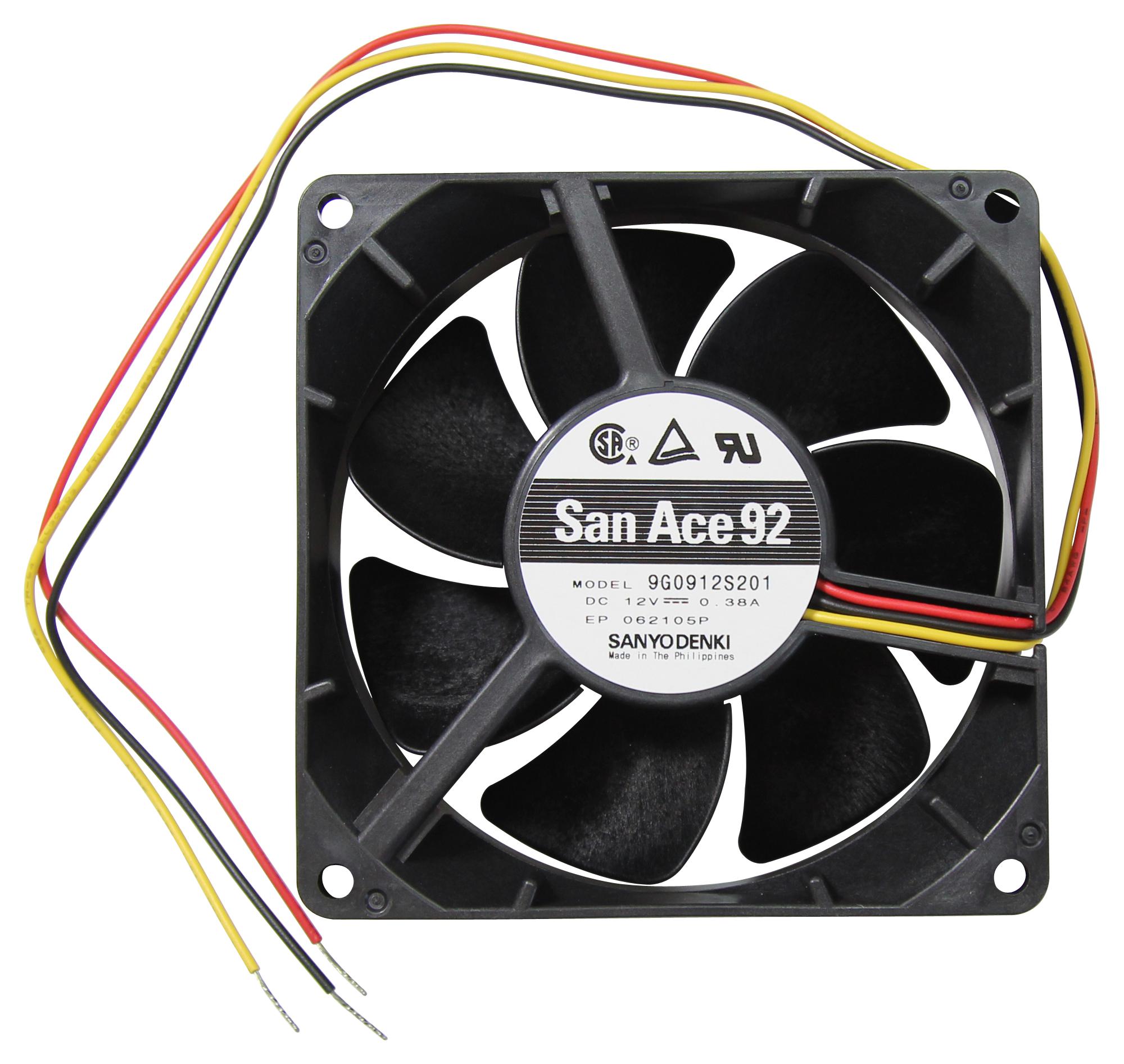 SANYO DENKI 9G0912S201 Ventiladores Axiales DC