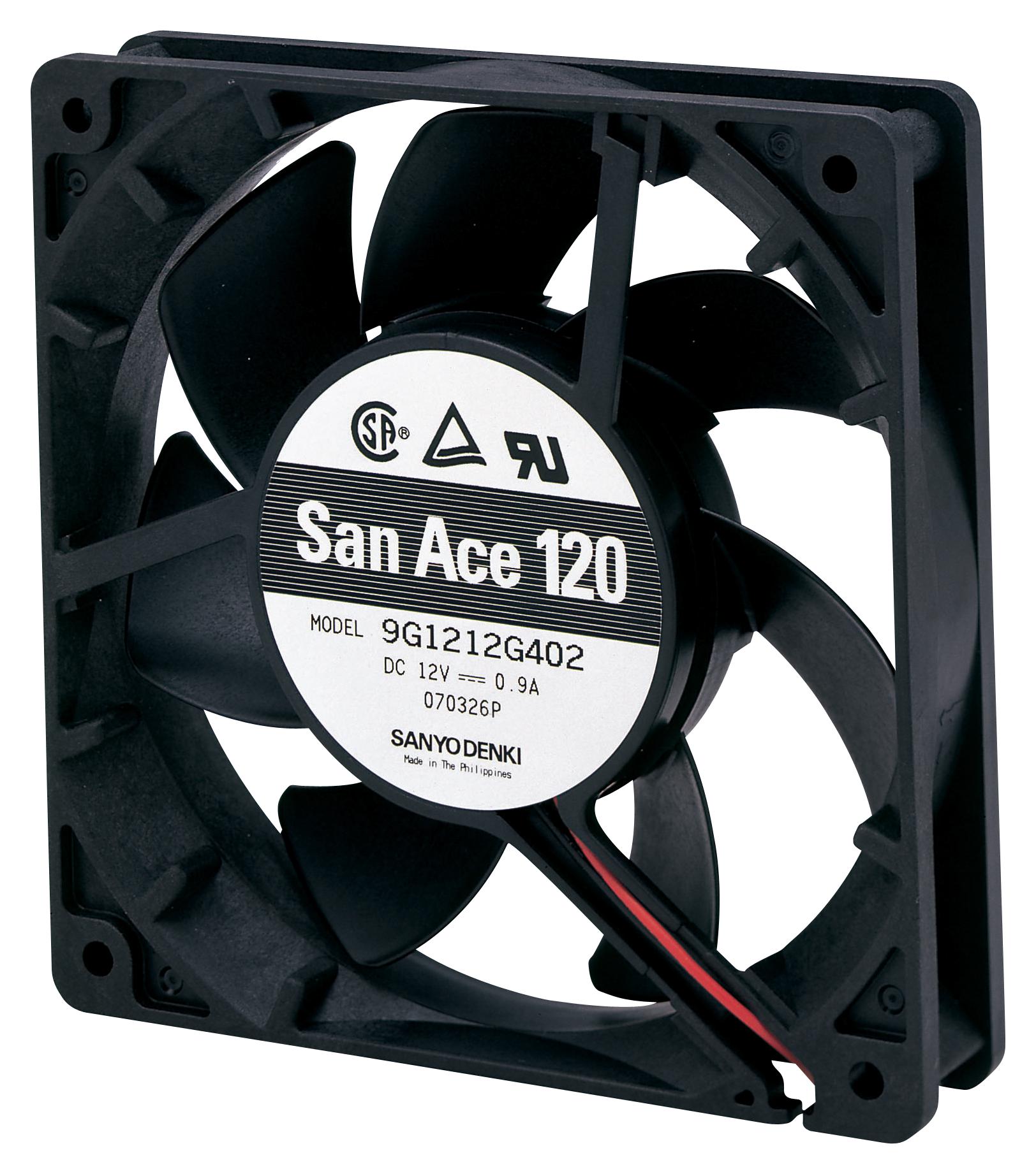 SANYO DENKI 9G1224G4D011 Ventiladores Axiales DC