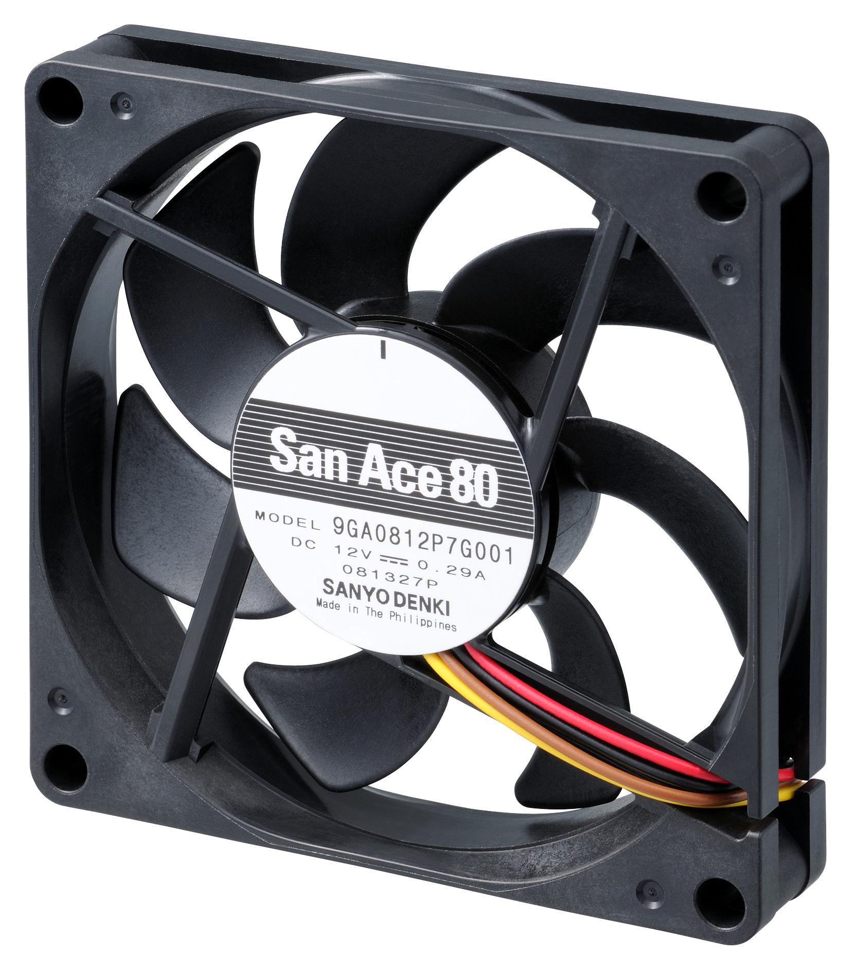 SANYO DENKI 9GA0812P7G001 Ventiladores Axiales DC