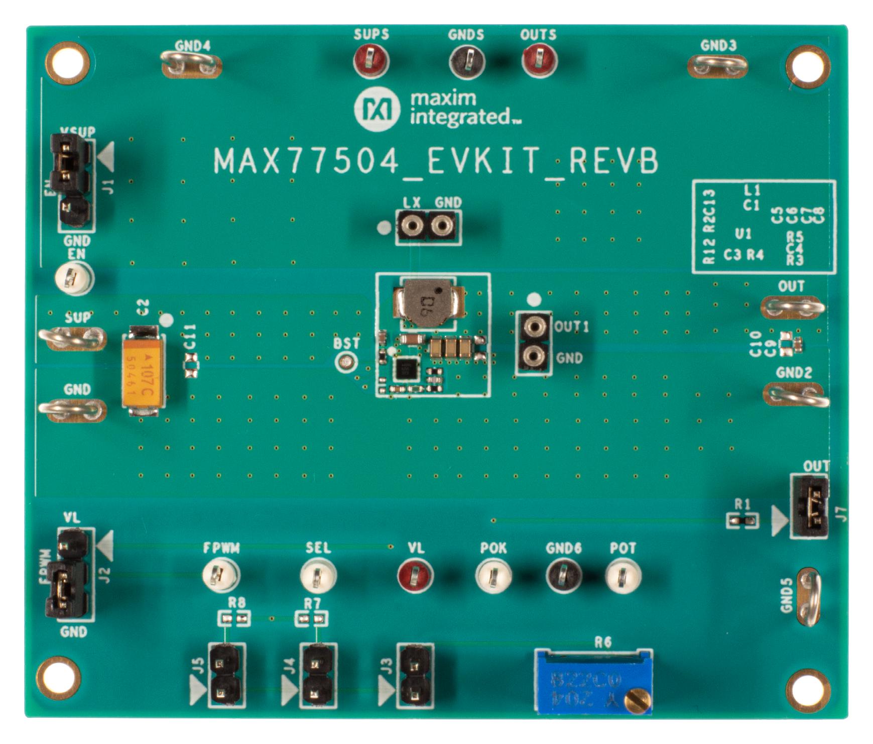 ANALOG DEVICES MAX77504WEVKIT# Kits De Desarrollo Para Gestión De Alimentación - DC / DC