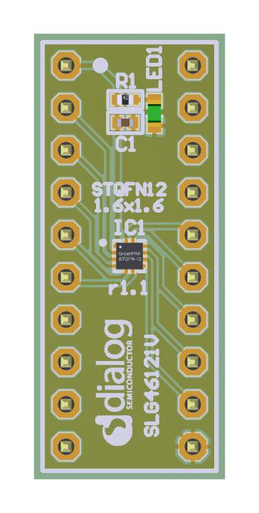 RENESAS SLG46621V-DIP Accesorios De Kits De Desarrollo Analógico